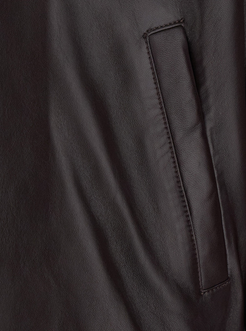 Dark Brown Regular Jacket 3