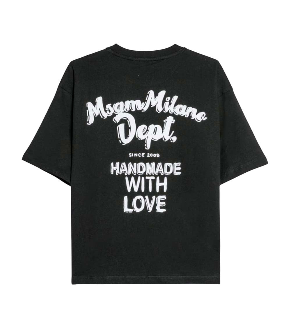 Girls Black Logo T-Shirt 2