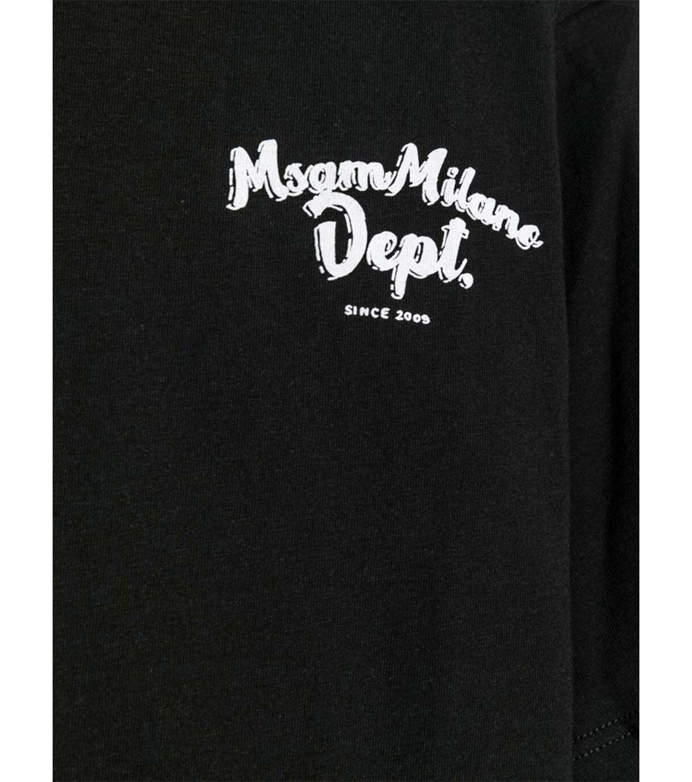 Girls Black Logo T-Shirt 3