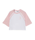 Girls Pink Color-Block T-Shirt 1