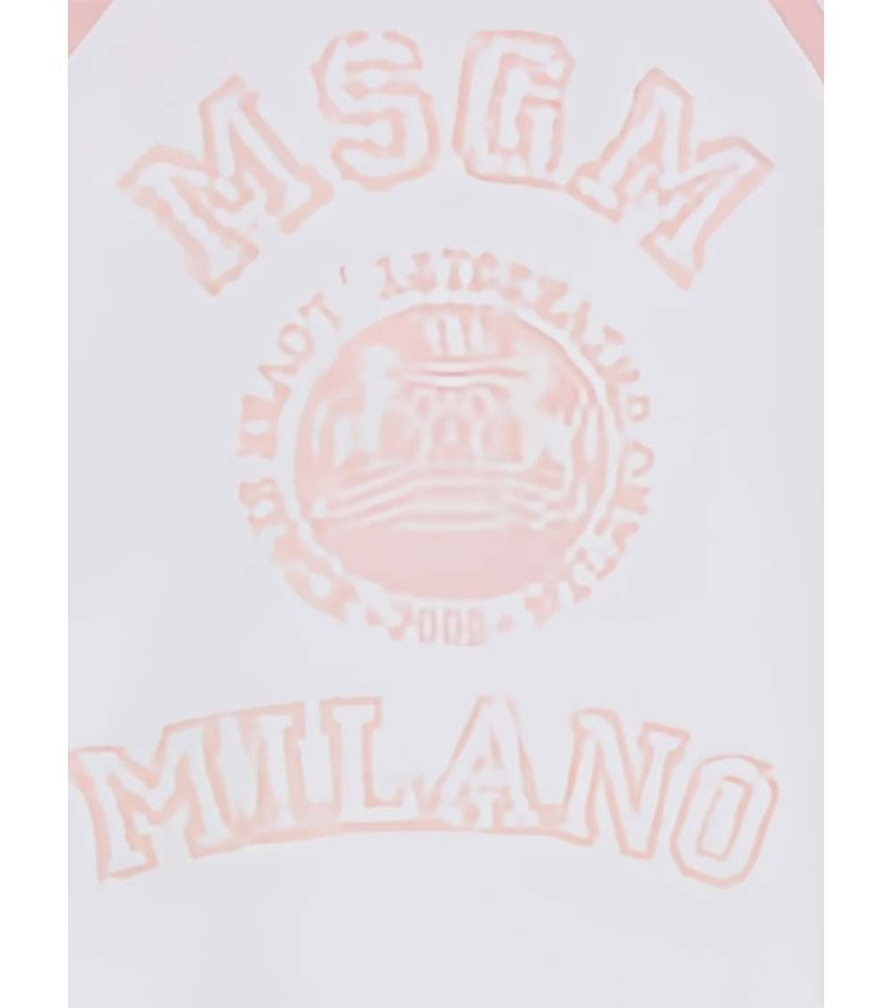 Girls Pink Color-Block T-Shirt 3