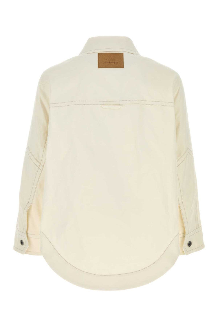 White Shirt Collar Jacket 2