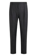 Dark Grey Pleated Pants 1