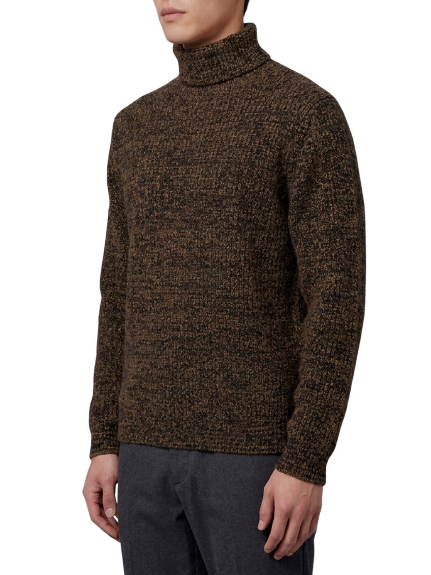 Brown Turtle Neck Sweater 2