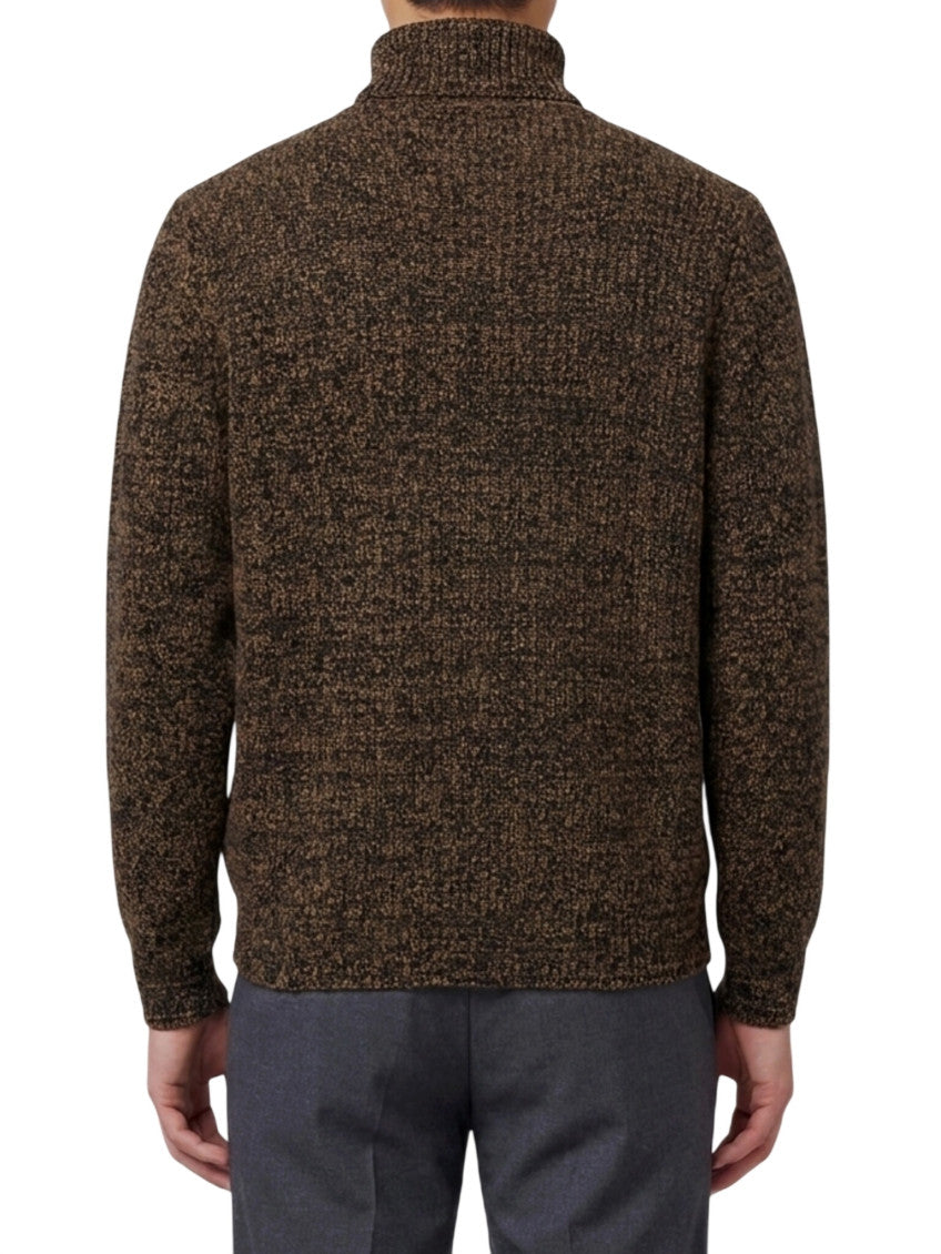 Brown Turtle Neck Sweater 3