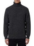 Dark Grey Knitted Sweater 1