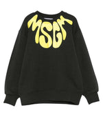 Girls Black Logo Sweatshirt 1