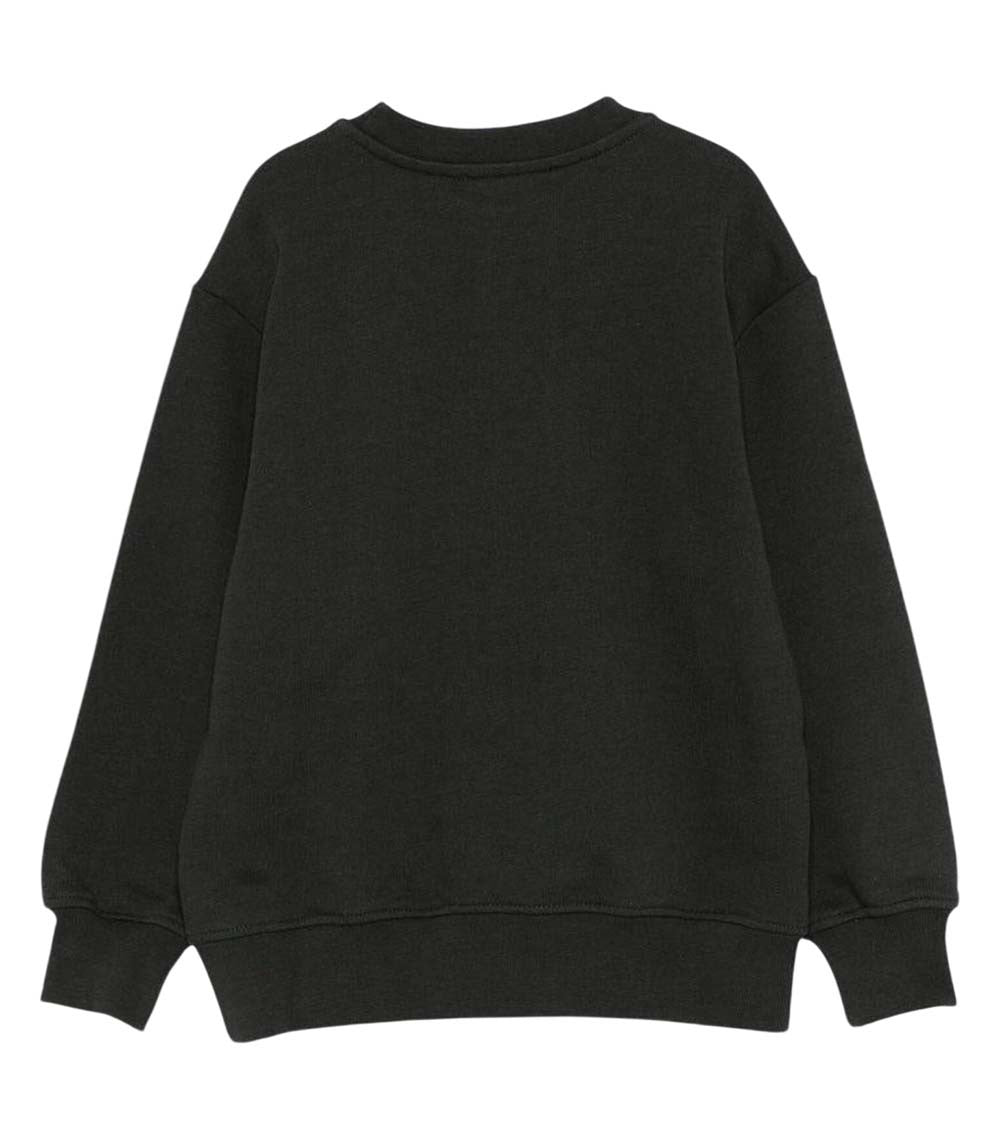 Girls Black Logo Sweatshirt 2