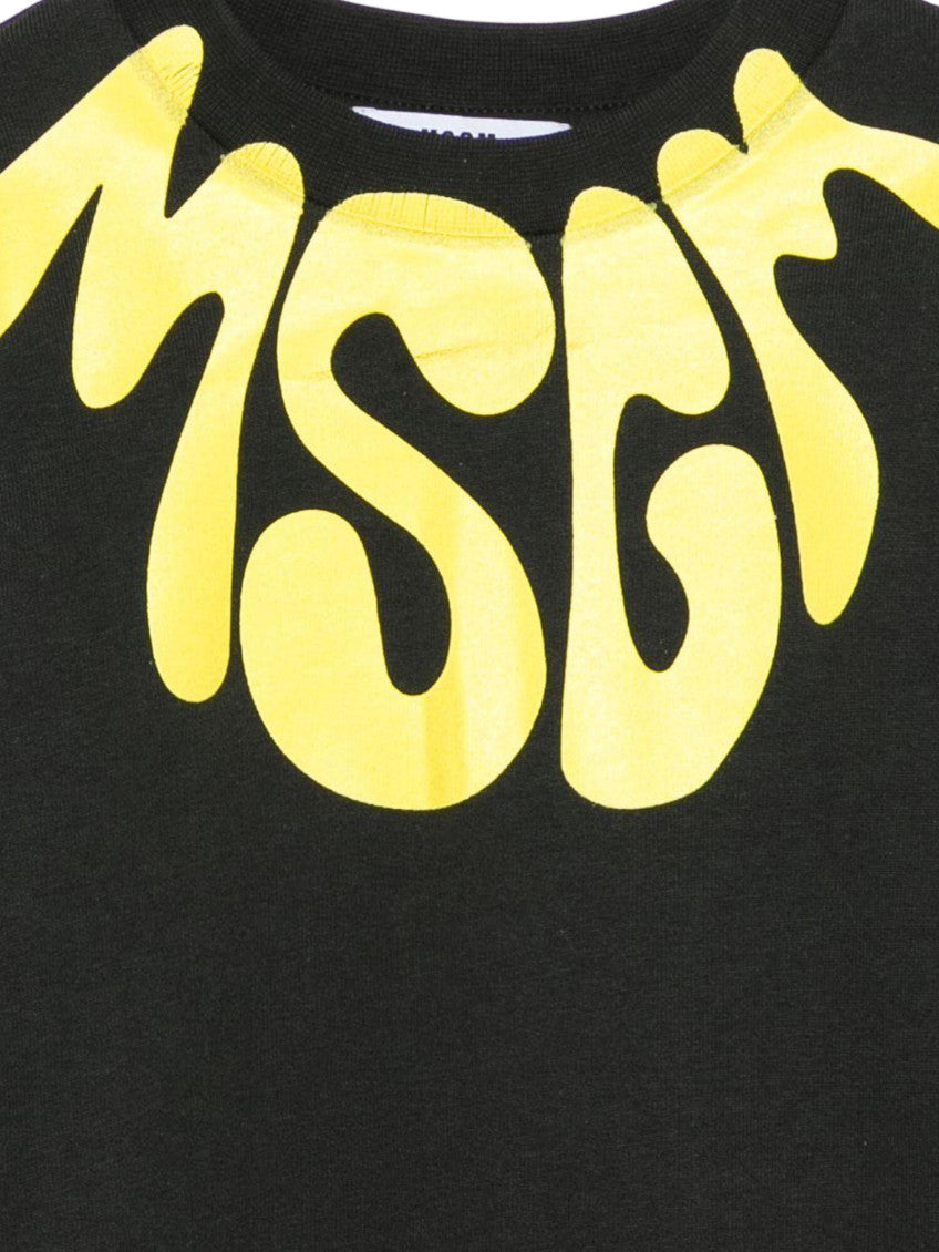 Girls Black Logo Sweatshirt 3
