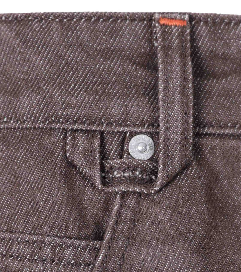 Brown Mid Rise Jeans 3