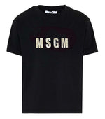 Girls Black Logo T-Shirt 1