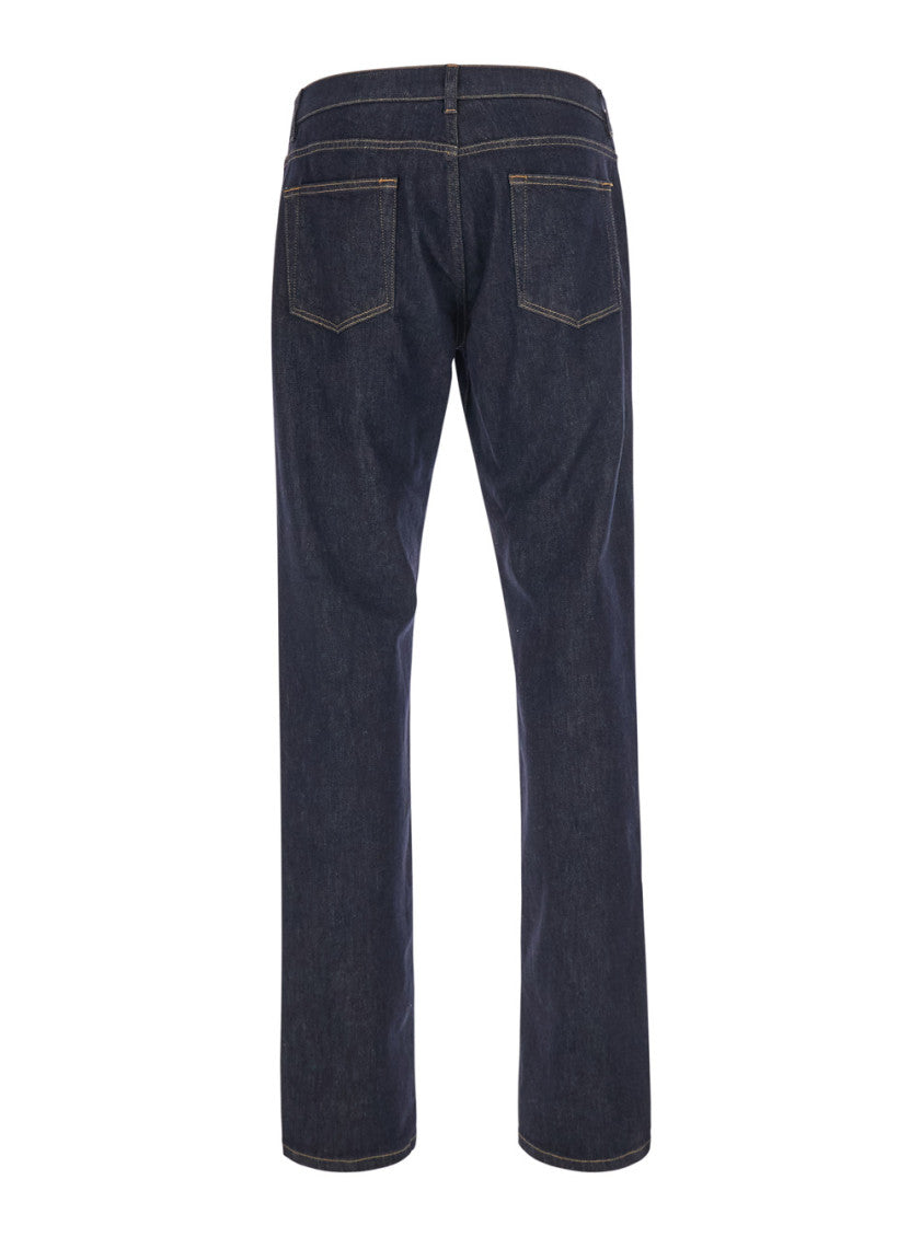 Dark Blue Slim Jeans 2