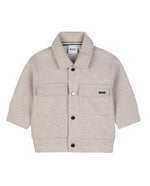 Baby Boys Beige Bomber Blazer 1