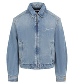Blue Denim Logo Jacket 1