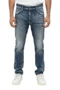 Navy Blue Mid Rise Jeans 1
