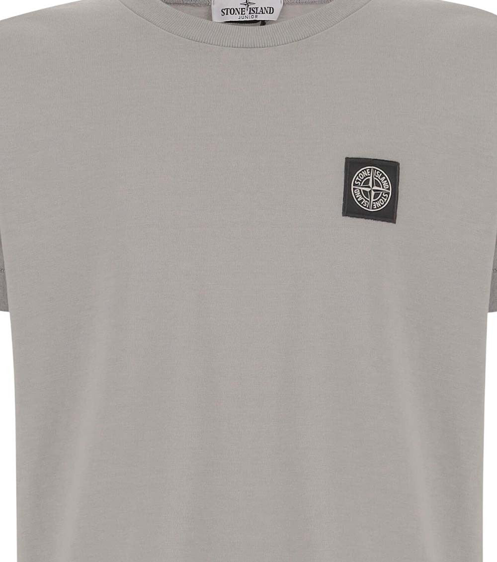 Boys Grey Logo T-Shirt 3