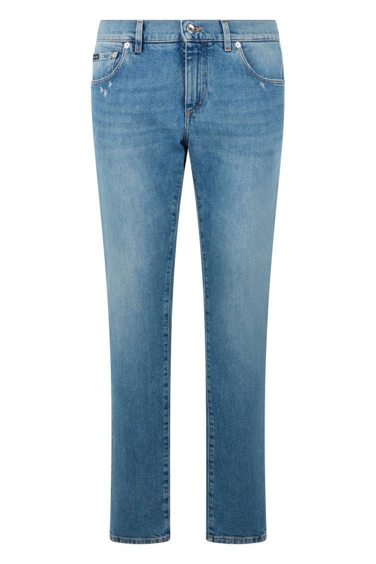Light Blue Slim Jeans 1