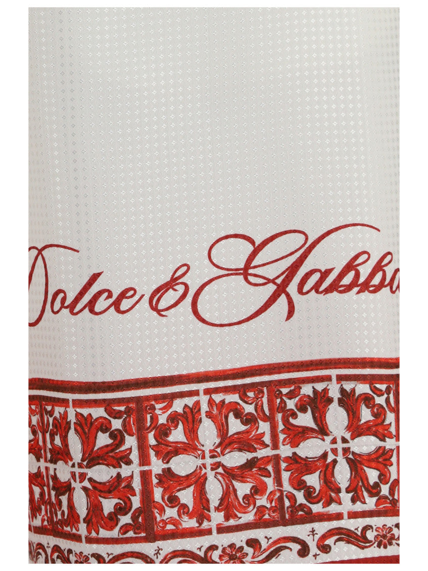 White Graphic Relaxed Shorts 3