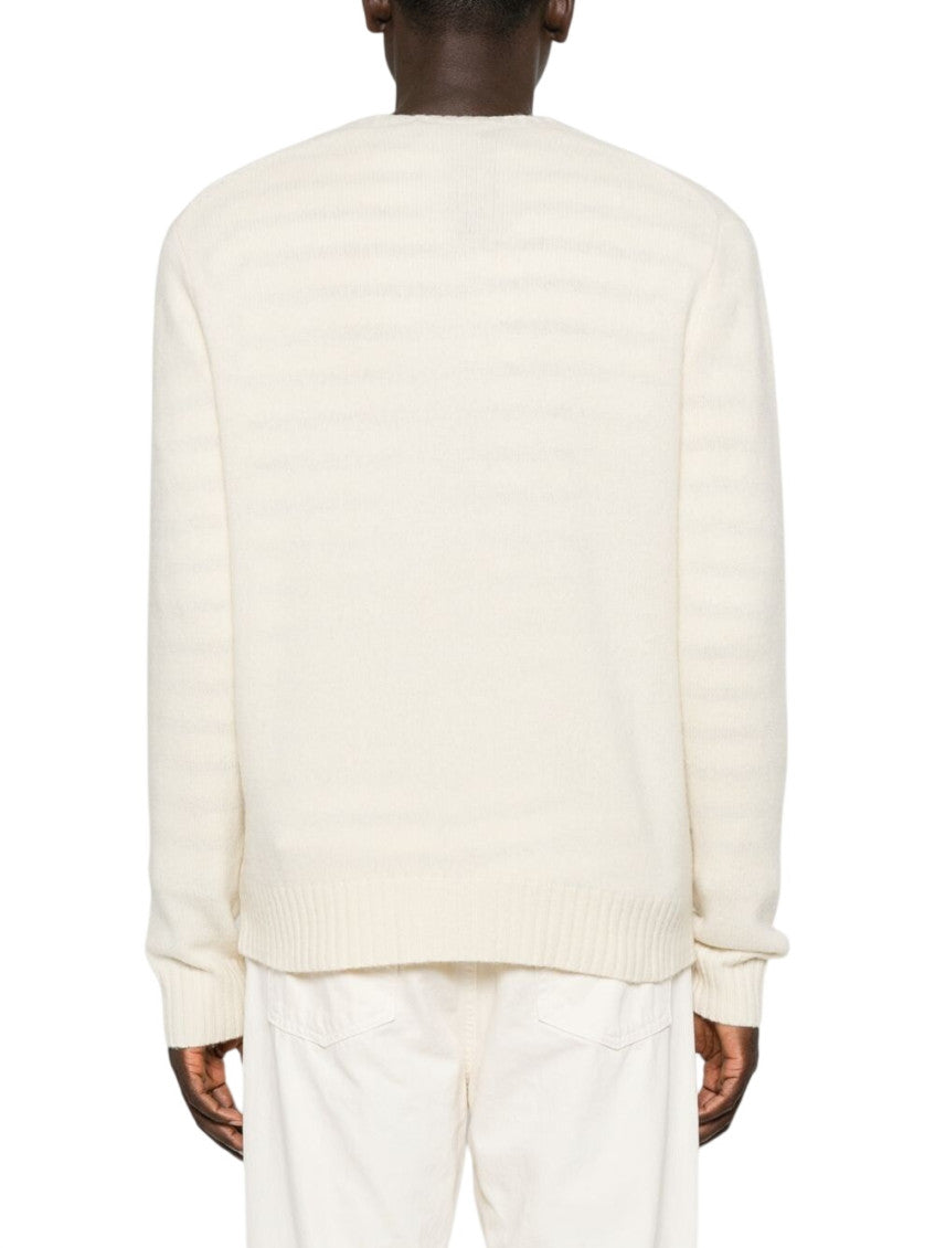 Light Beige Crew Neck Sweater 3