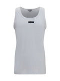 White Regular Tank Top 1