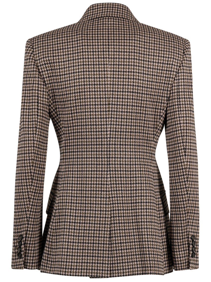 Multicolor Notched Lapel Blazer 2