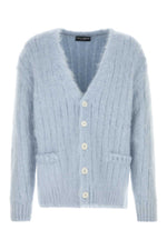 Light Blue Knitted Cardigan 1