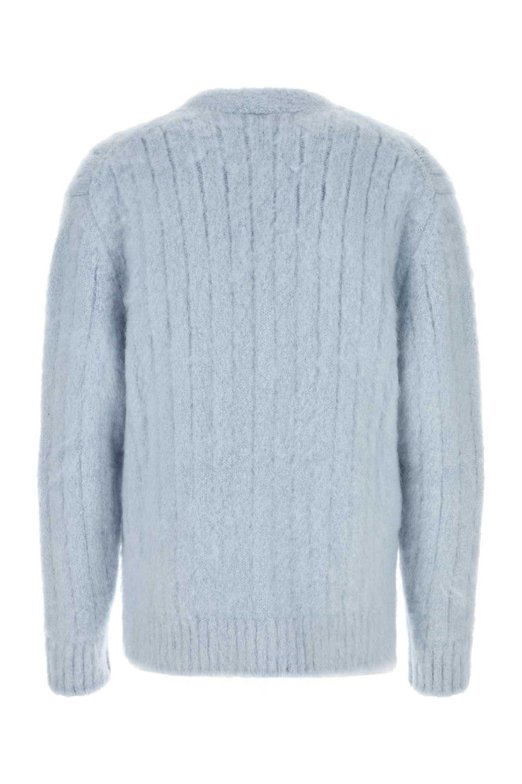 Light Blue Knitted Cardigan 2