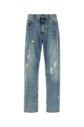 Light Blue Straight Jeans 1
