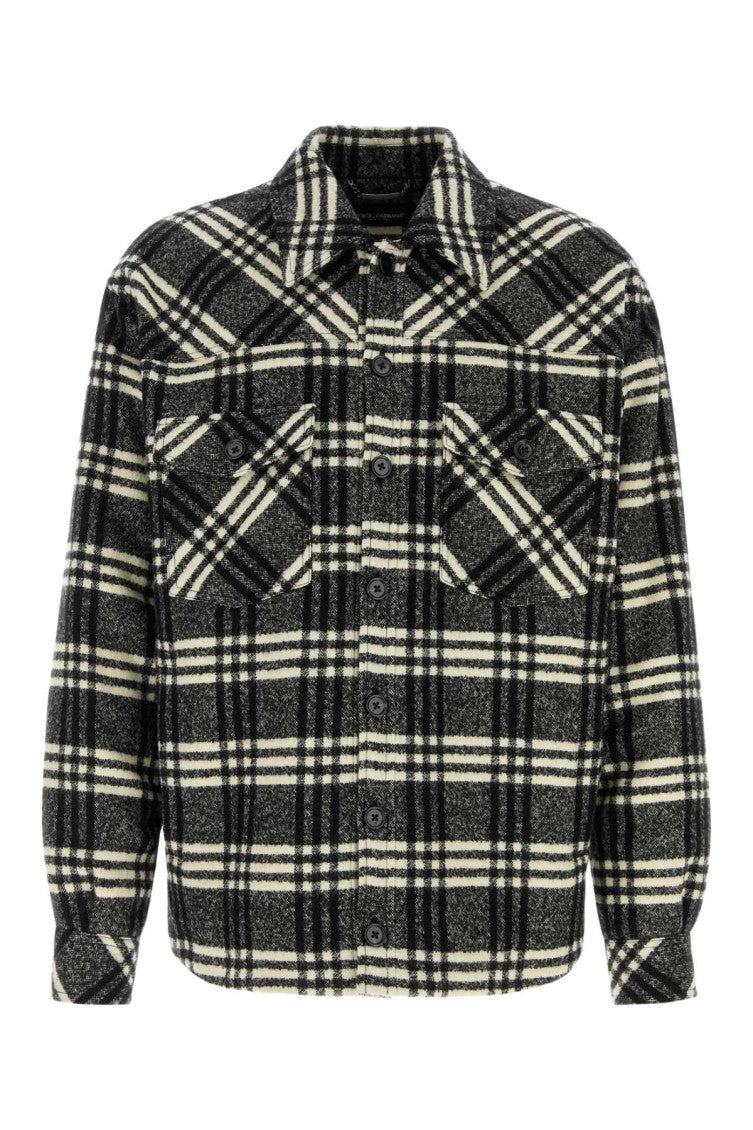 Multicolor Check Shirt Jacket 1
