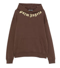 Brown Regular Logo Hoodie 1