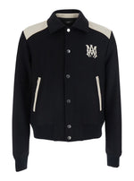 Black Regular Varsity Jacket 1