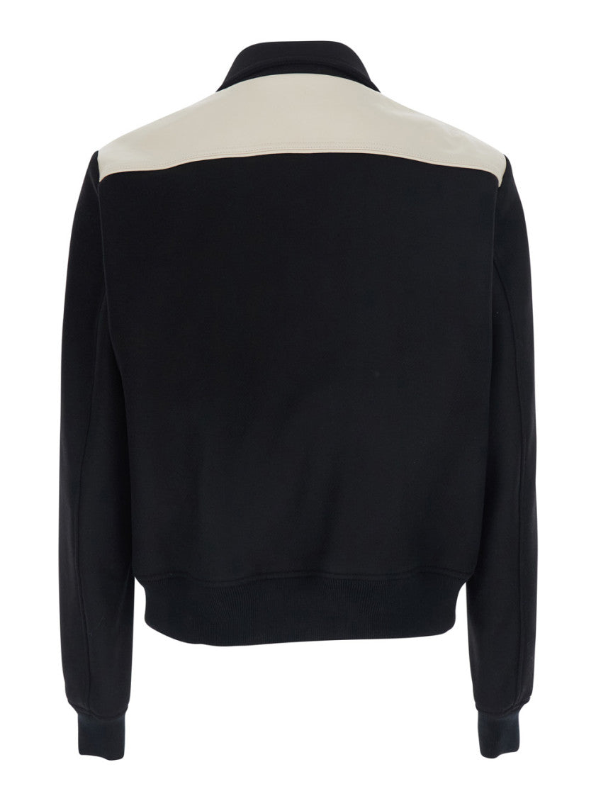 Black Regular Varsity Jacket 2