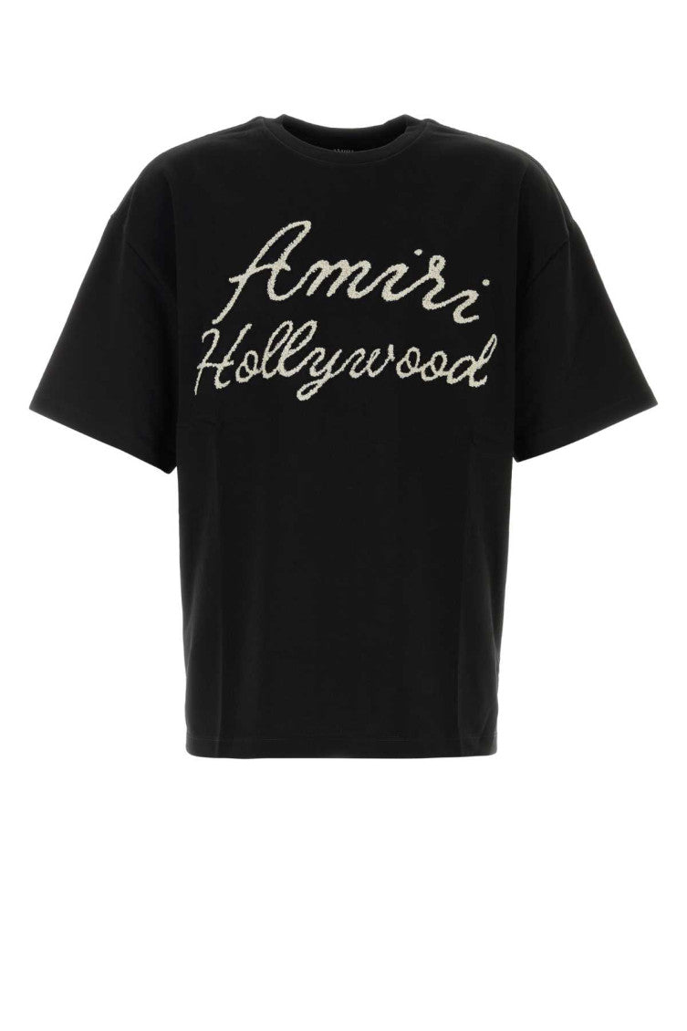 Black Crew Neck T-Shirt 1