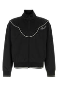 Black Mock Collar Jacket 1