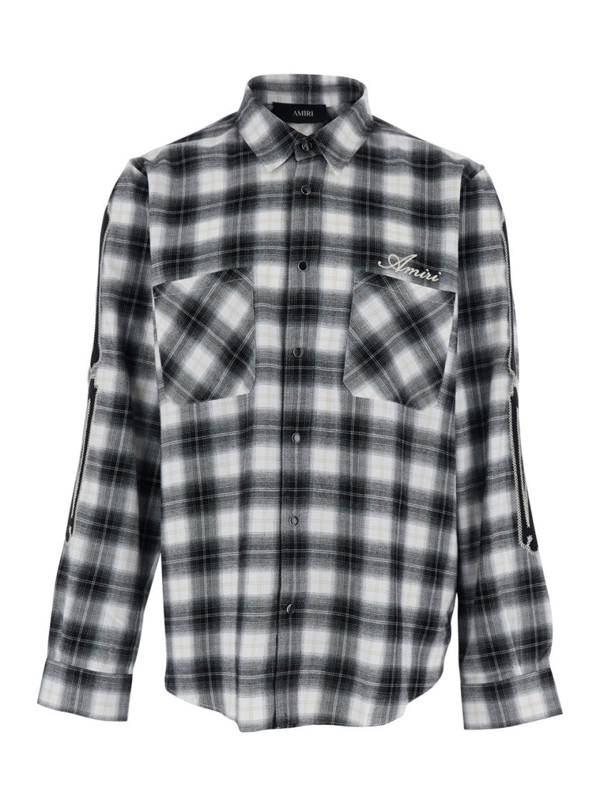 BlackWhite Regular Check Shirt 1