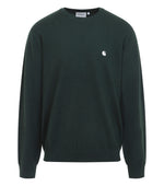 Dark Green Logo Sweater 1