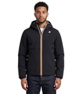Black Logo Hood Jacket 1