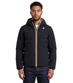 Black Logo Hood Jacket 1