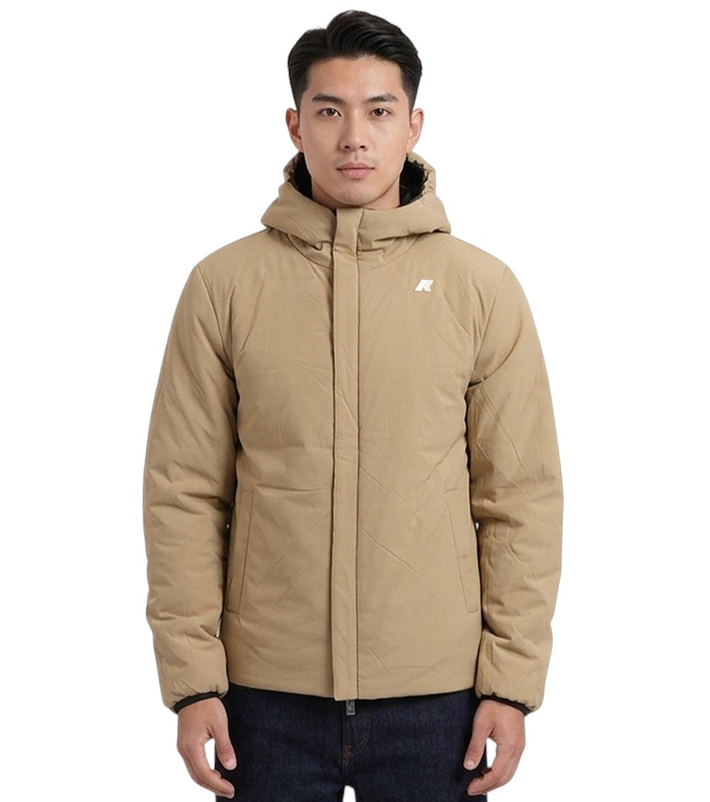 Black Logo Hood Jacket 3