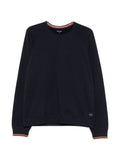 Navy Blue Solid Sweatshirt 1