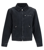 Black Shirt Collar Jacket 1