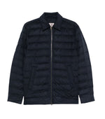 Navy Blue Quilted Jacket 1