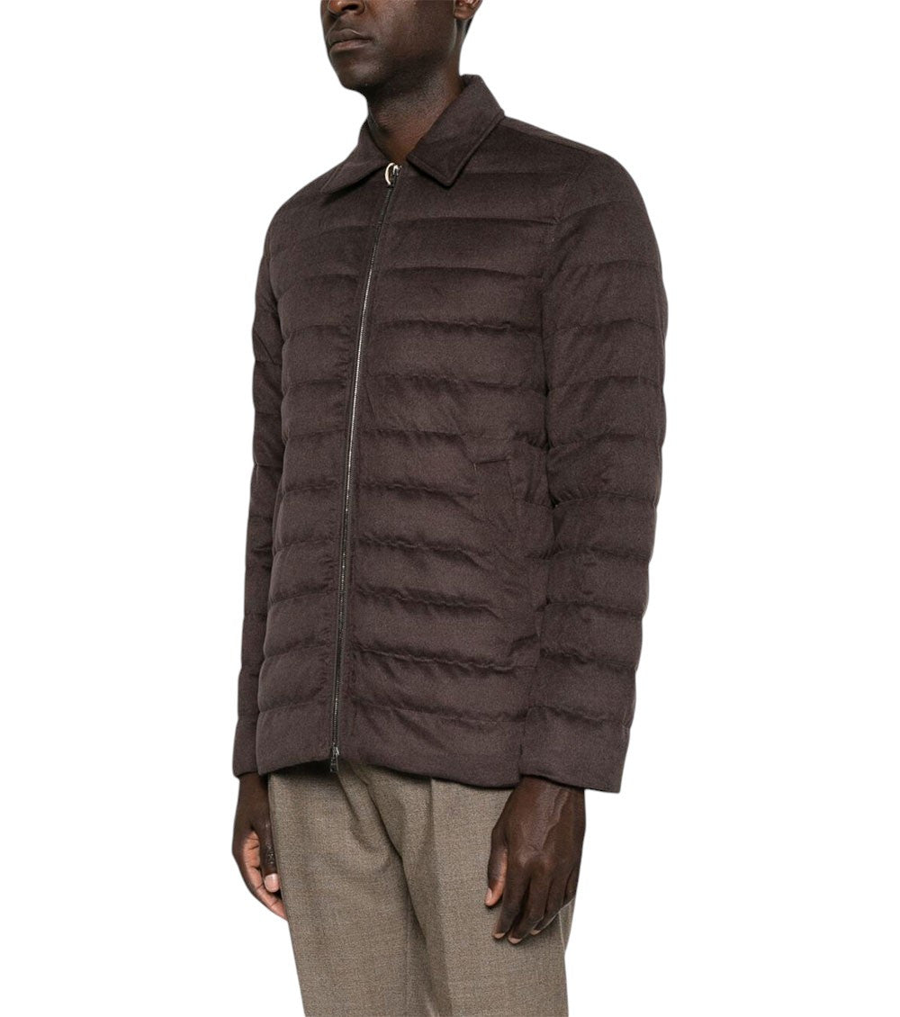 Brown Shirt Collar Jacket 3