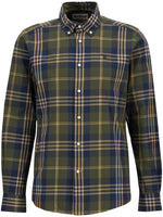 Green Regular Plaid Shirt 1