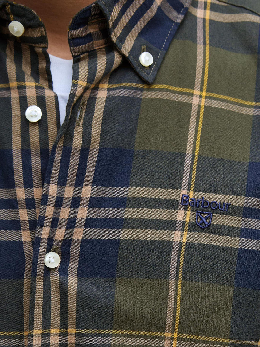 Green Regular Plaid Shirt 4