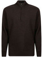 Dark Brown Knitted Sweater 1