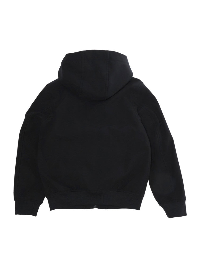 Kids Black Logo Hoodie 2