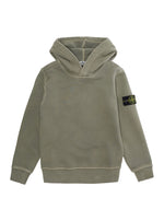 Boys Green Logo Hoodie 1