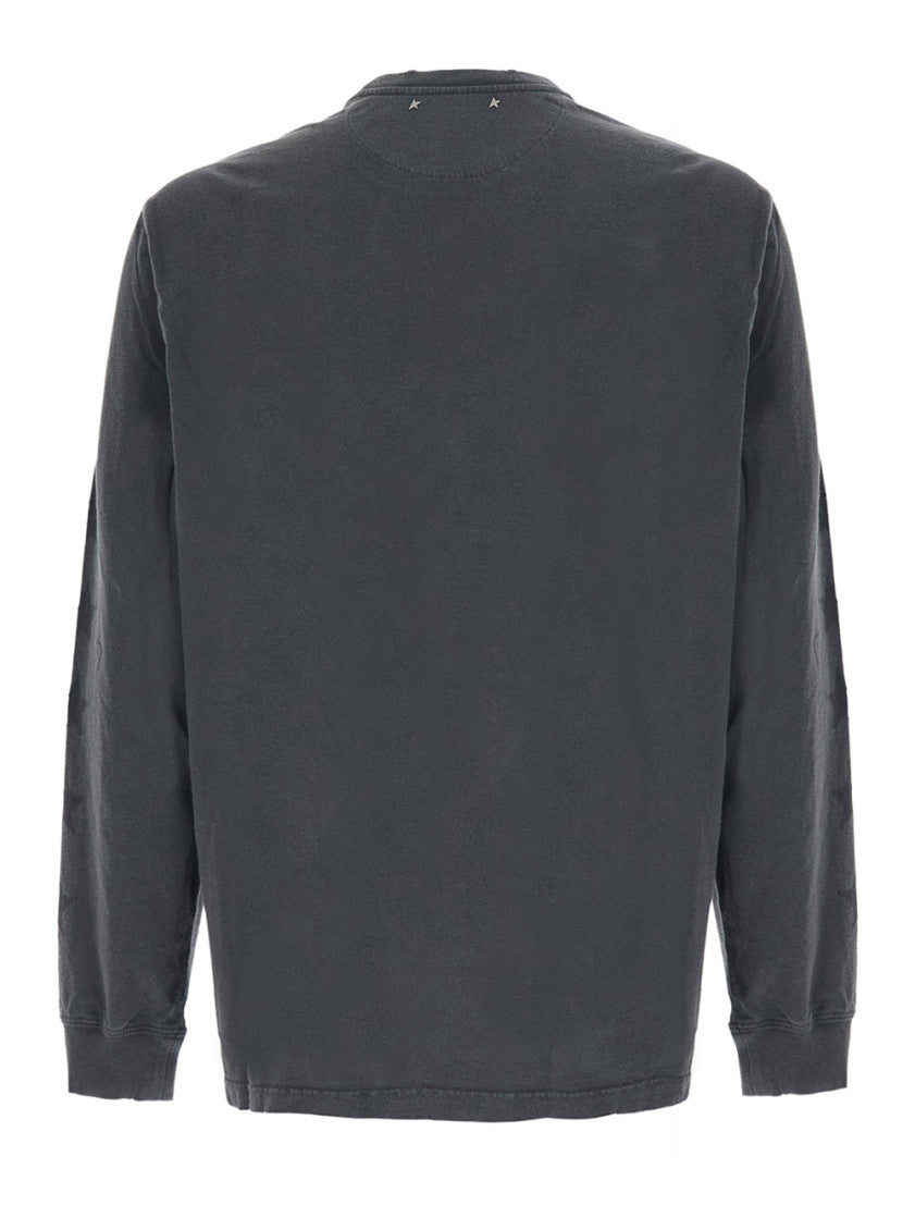 Grey Crew Neck T-Shirt 2