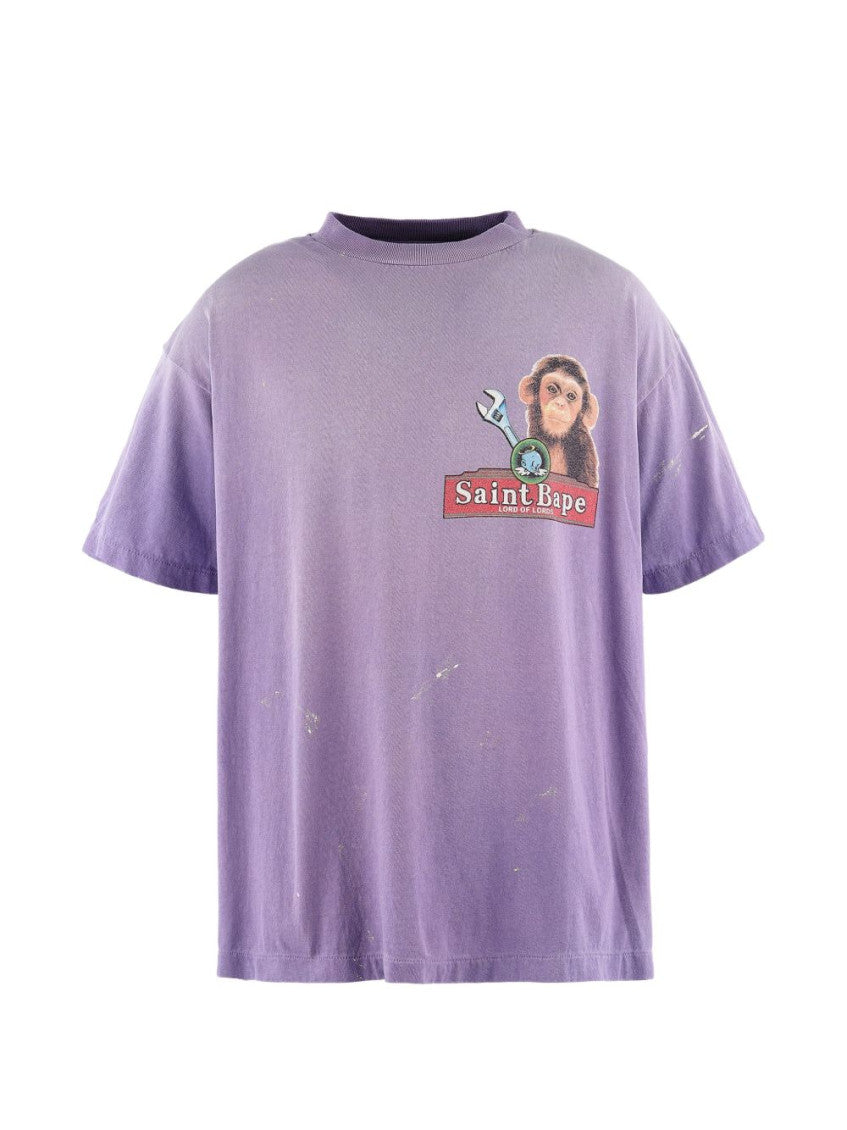 Purple Crew Neck T-Shirt 1